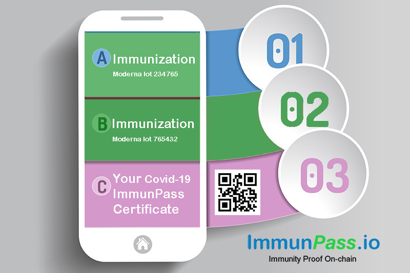 ImmunPass.io - Immunity Proof On-Chain Mobile